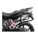 Soportes laterales EVO Negro. KTM 990 SM / SM-T / SM-R / 950 SM