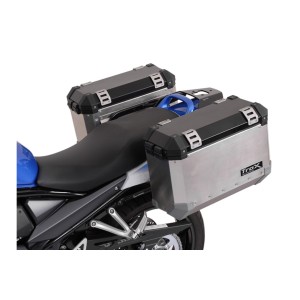Soportes laterales EVO Negro. Suzuki GSF650/650S/1200/1250,GSX650/1250F.