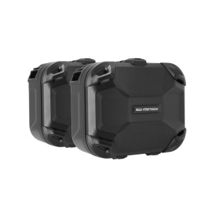 Sistema de maletas rigidas DUSC Negro. 33/33 l. Suzuki V-Strom 1000 (14-19).