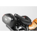 QUICK-LOCK EVO Soporte lateral siluetado Negro. Suzuki GSX 1300 R Hayabusa (08-20).