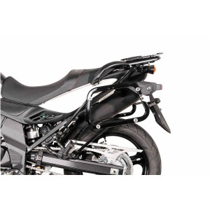 Sistema de maletas TRAX ADV Plateado. 45/37 l. Suzuki DL 650 V-Strom (11-16).