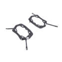 Soporte lateral PRO Negro. Suzuki DL 650 (16-).