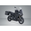 Sistema de maletas rigidas DUSC Negro. 41/41 l. Yamaha Tracer 9/GT/GT+ (24-).