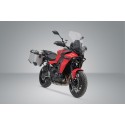 Sistema de maletas TRAX ADV Plateado. 37/37 l. Modelos Yamaha Tracer 9 (20-).