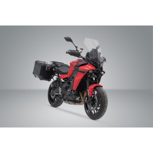 Sistema de maletas TRAX ADV Negro. 45/45 l. Modelos Yamaha Tracer 9 (20-).