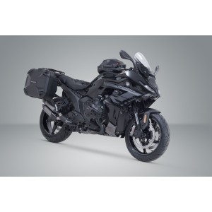 Sistema de maletas rigidas DUSC Negro. 33/33 l. BMW R 1300 R / R 1300 RS (25-).