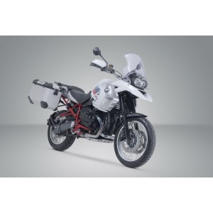 Sistema de maletas TRAX ADV Plateado. 37/45 l. R 1200 GS (04-12)/ Adv (06-13).