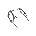 Soporte lateral PRO Negro. BMW R1200GS (12-18), R1250GS (18-).
