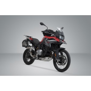 Sistema de maletas rigidas DUSC Negro. 41/33 l. BMW F 750/800 GS, F 850 GS/Adv.