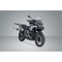Sistema de maletas TRAX ADV + Akrapovic Plateado. 45/45 litros. BMW R 1300 GS (23-).