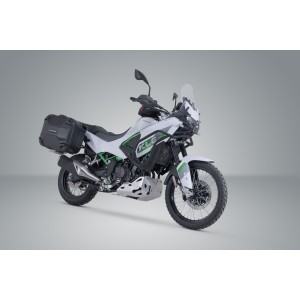 Sistema de maletas rigidas DUSC Negro. 41/41 l. Kawasaki KLE500/KLE500 SE (26-).