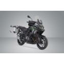 Sistema de maletas TRAX ADV Plateado. 45/45 l. Versys 1000 (18-) / 1100 (24-).