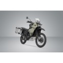 Sistema de maletas TRAX ADV Plateado. 45/37 l. Kawasaki KLR 650 (22-).