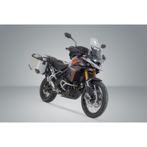 Sistema de maletas TRAX ADV Plateado. 45/37 l. Modelos Triumph Tiger 900 (23-)