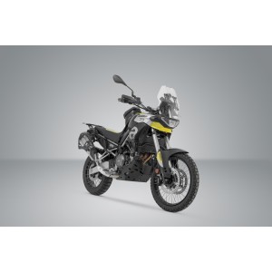 Soporte lateral PRO Negro. Aprilia Tuareg 660 (21-) / Rally (24-).