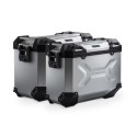 Sistema de maletas TRAX ADV Plateado. 45/37 l. Tuareg 660 (21-) / Rally (24-).