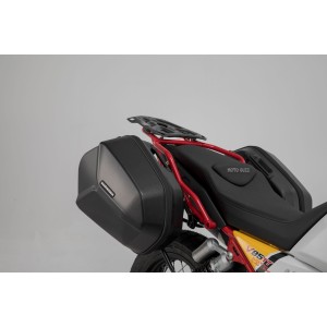 Sistema de maletas laterales AERO ABS 2x25 l. Moto Guzzi V85 TT (19-23).