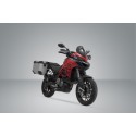 Sistema de maletas TRAX ADV Plateado. 45/45 l. Multistrada 1200/ 1260/ 950/ V2