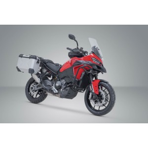 Sistema de maletas TRAX ADV Platead. 37/37 l. Ducati Multistrada V2/V2S (24-).