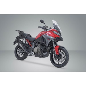 Soporte lateral PRO Negro. Ducati Multistrada V4 (20-).