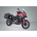Sistema de maletas rigidas DUSC Negro. 41/41 l. Ducati Multistrada V4 (20-).