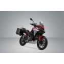 Sistema de maletas de aluminio TRAX ADV modelo USA Negro. 37/37 l. Ducati Multistrada V4 (20-).