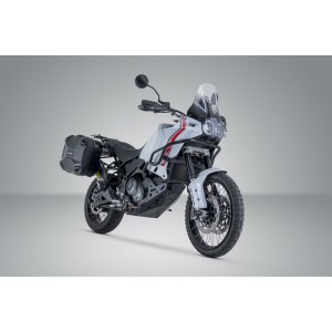 Sistema de maletas rígidas DUSC modelo EE. UU. Negro. 41/33 l. Ducati DesertX (22-)/ Rally (23-).