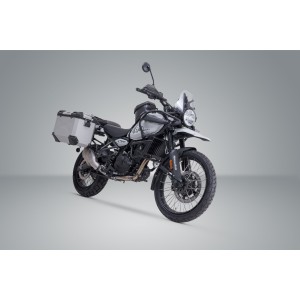 Sistema de maletas TRAX ADV Plateado. 45/45 l. Royal Enf. Himalayan 450 (23-).