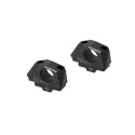 Acercador de manillar variable para Ø32 H-32mm. Colocación de 5/10/15/20/25/30 mm. Negro