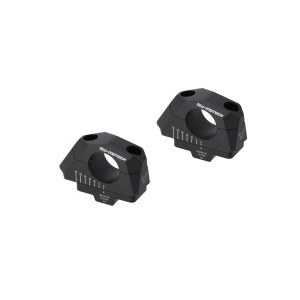 Acercador de manillar variable para Ø32 H-32mm. Colocación de 5/10/15/20/25/30 mm. Negro