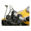 Elevador de manillar H-30 mm. Negro. BMW R 1200 GS/Adv, F 800 GS Adv.