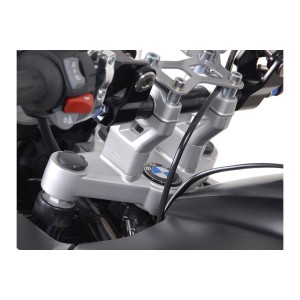 Elevador de manillar h-30 mm. Plateado. BMW R 1200 GS (08-).