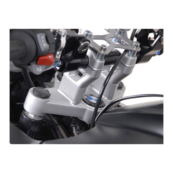 Elevador de manillar h-30 mm. Plateado. BMW R 1200 GS (08-).