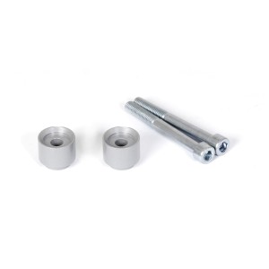 Elevador de manillar H-20 mm. Plateado. BMW F 650/700 GS, F800GS/Adv.
