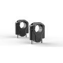 Elevador de manillar h-40 mm. Negro. R1200GS (12-18), R1250GS (18-).