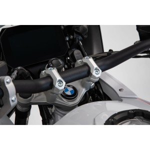 Acercador de manillar Eleva 32 mm. Acerca 20 mm. Plateado. Modelos BMW.