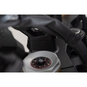 Elevador de manillar H-20 mm. Plateado. BMW R 12 G/S (25-).