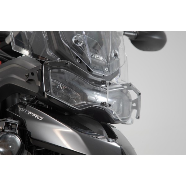 Protector de luces delanteras Soporte con pantalla. Tiger 900/ GT/ Rally/ Pro.