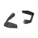 Protectores de maneta con deflector de aire Negro. Honda CB650R, CB500F, CB500 Hornet.