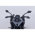 Protectores de maneta con deflector de aire Negro. CFMoto 675NK (25-).