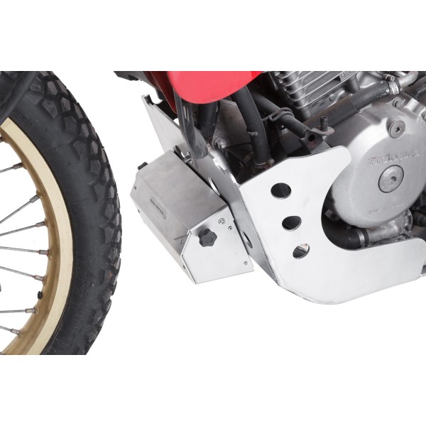 Protector de motor Plateado. Honda XL 600 V Transalp (87-99).