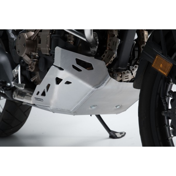 Protector de motor Plateado. Honda CRF 1000 L Africa Twin (15-19).
