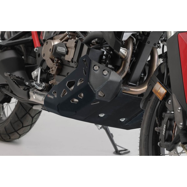 Protección del motor Negro. Honda CRF1100L/Adv Sports (19-) sin SBL.