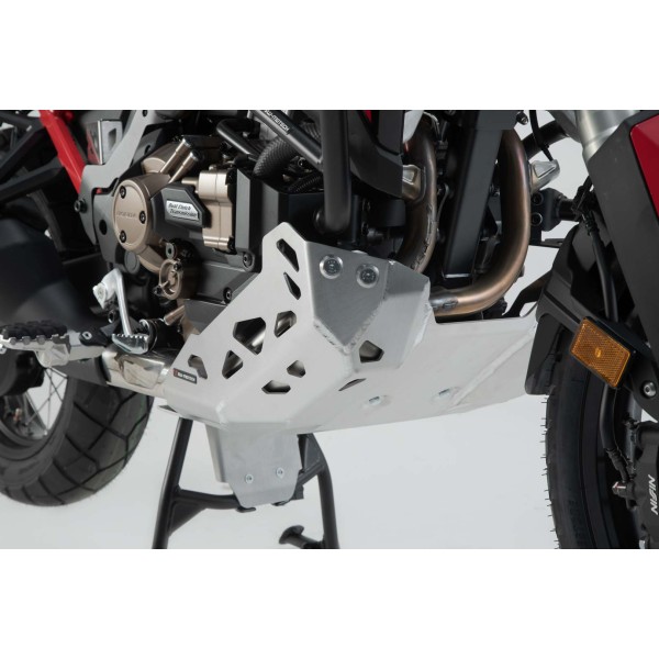 Protección del motor Plateado. Honda CRF1100L/Adv Sports (19-) con SBL.