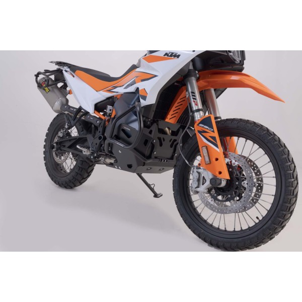 Protección del motor Negro. KTM 790 Adv/R, 890 Adv/R.