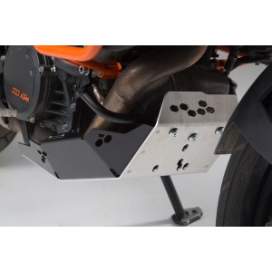 Protector de motor Negro/plateado. 1090 Adv, 1190 Adv/R, 1290 SAdv.