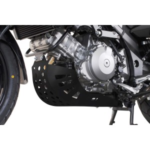 Protector de motor Negro. Suzuki DL 1000 V-Strom / Kawasaki KLV 1000.