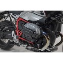 Protección de cilindro Negro. Modelos BMW R nineT, modelos R 12.