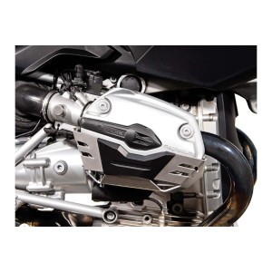Protección de cilindro Plateado. Por pares. BMW R1200 R/ST/GS/Adventure