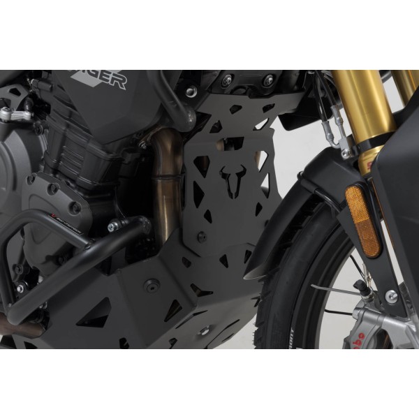 Extensión de protección para el motor Negro. Modelos Triumph Tiger 1200 (22-).